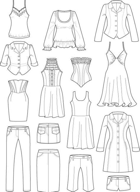 halloween costumes kids design flat sketch - Google Search | Fashion design template, Fashion ...