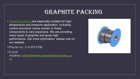 PPT - Graphite Packing PowerPoint Presentation, free download - ID:7713532