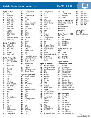 List Of Spectrum Channels : List Of Uwb Channels Wikipedia : While we receive compensation when ...