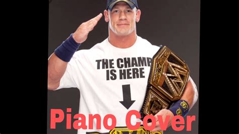 John Cena Theme Song Piano Cover! - YouTube