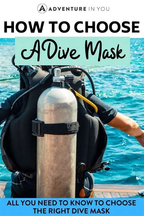 Beginner’s Guide to Choosing the Right Dive Mask in 2022 | Dive mask ...