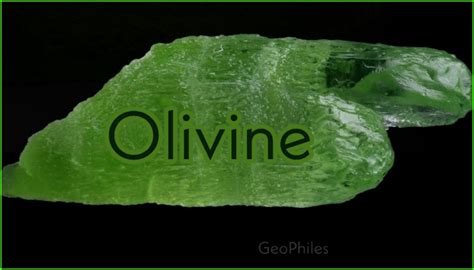 OLIVINE:Chemical Composition, Physical And Optical Propeties And Uses Of Mineral OLIVINE