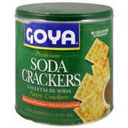 Goya Soda Crackers: Calories, Nutrition Analysis & More | Fooducate