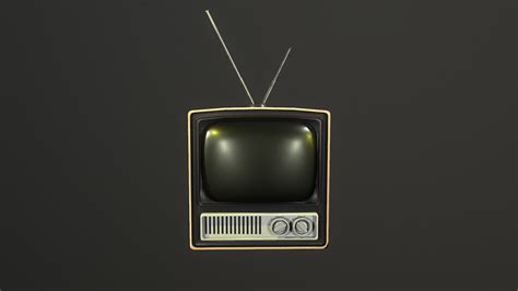 ArtStation - TV Retro | Game Assets