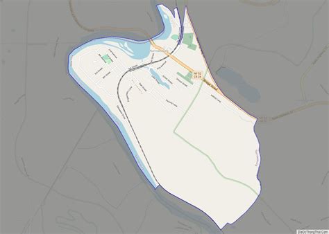 Map of Narrowsburg CDP