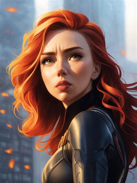 Natasha Romanoff (Black Widow. Marvel series) by ArtNuova on DeviantArt