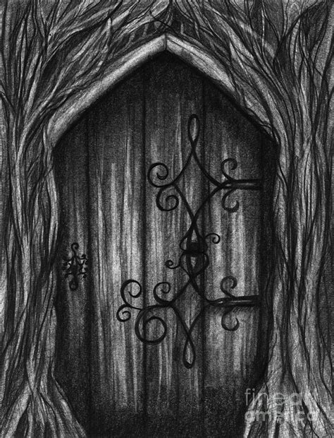 Open A New Door Drawing by J Ferwerda