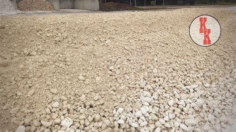 A crushed limestone road base gravel driveway is a classic, low ...