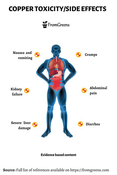 Copper Toxicity Side Effects - Evidence Based Content