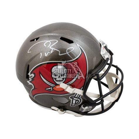 Tom Brady Autographed Tampa Bay Buccaneers Speed Replica Full-Size ...