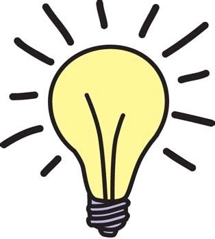 A light bulb moment. | Clipart Panda - Free Clipart Images