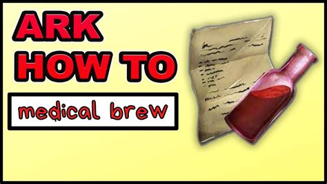 Ark Medical Brew Tutorial | Ark How to Make Medical Brew Easy! - YouTube