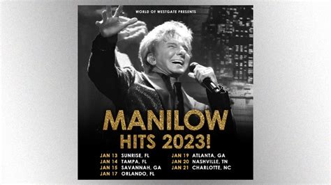 Barry Manilow announces short 2023 arena tour – 97.1fm The Drive – WDRV ...