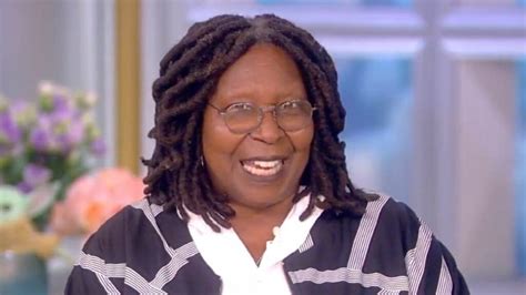 ‘The View': Whoopi Goldberg Starts Playing With Laser Pointer Midshow Out of Boredom
