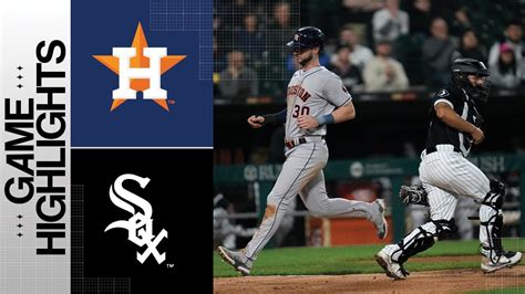 Astros vs. White Sox Game Highlights (5/12/23) | MLB Highlights - Win ...