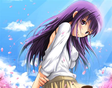 anime girls, Sun rays, Artwork Wallpapers HD / Desktop and Mobile Backgrounds