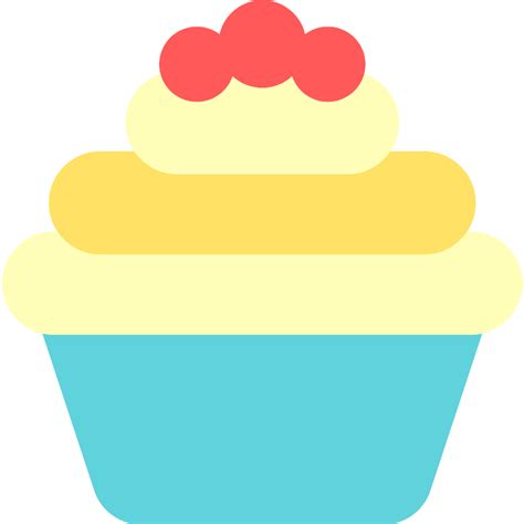 Cupcake Vector SVG Icon - SVG Repo