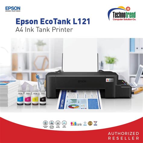 Epson EcoTank L121 A4 Ink Tank Printer | Shopee Philippines