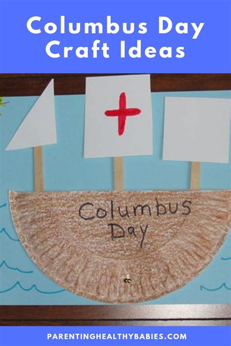 16 Easy Columbus Day Craft Ideas and Activities for Kids | Crafts, Columbus day, Crafts for kids