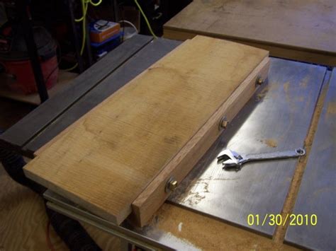 Planer sled on "rails" | Woodworking Talk