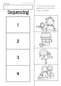 Jack and Jill Nursery Rhyme Worksheets and Activities | Nursery rhymes activities, Nursery ...