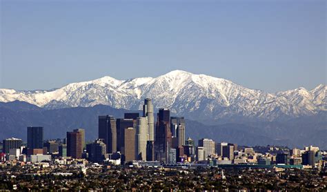 Los Angeles | Mountain city, California mountains, California regions