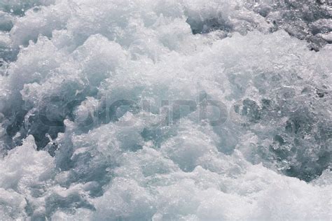 Churning sea water | Stock image | Colourbox