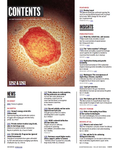 英语外刊 科学 Science 高清PDF电子版 外刊电子杂志|外刊资源PDF|外刊英语电子杂志 - 哔哩哔哩