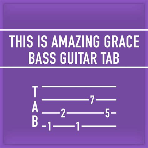 This is Amazing Grace - Bass Tab + - Worship Team Resources