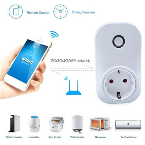 High Quality Smart Power Socket Remote Wifi Plug Timer Switch for Iphone Xiaomi Ios Android ...