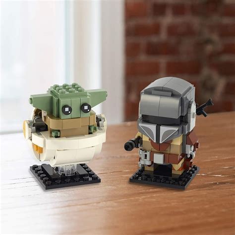 LEGO BrickHeadz Star Wars The Mandalorian & The Child Building Kit Pre-Order under $20 ...