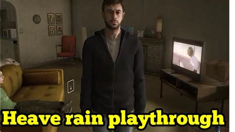 Heavy Rain gameplay part 1 - YouTube