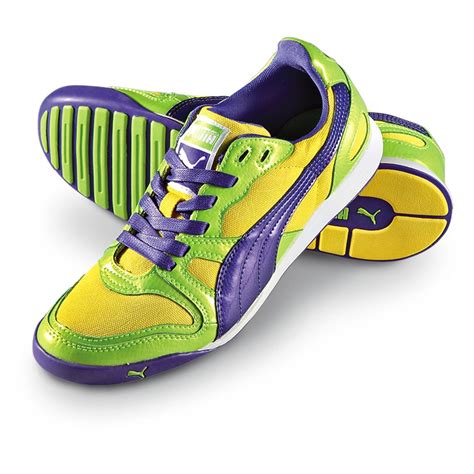 Women's Puma® Hawaii XT Athletic Shoes, Yellow / Violet - 177884 ...