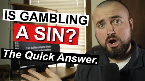 Is Gambling a Sin? Bible Verses on Gambling. - YouTube