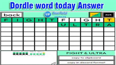 Dordle Game Answer Today (September 2024) Daily Dordle Two 5 Letter ...