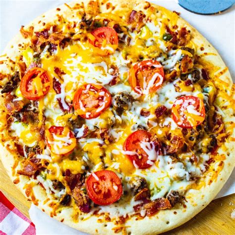 Cheeseburger Pizza - Spicy Southern Kitchen