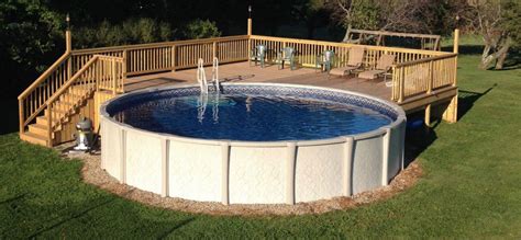 How to build a deck around a round pool – Builders Villa