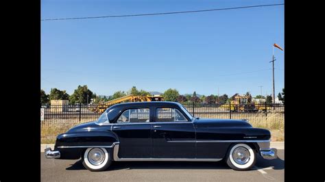 1951 Chrysler New Yorker 8 cyl Black with Gray and Blue Interior 4 Door Eugene, Oregon - SOLD ...