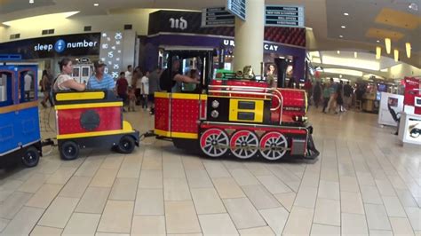 Bakersfield's Valley Plaza Mall Train Ride - YouTube