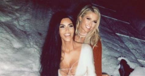 Kim Kardashian and Paris Hilton reunite for music video.