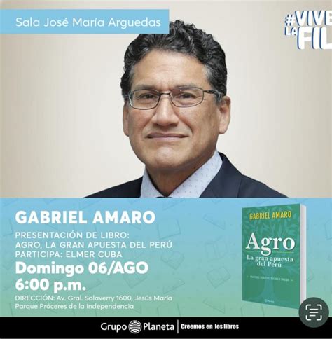 Presentarán libro “Agro, la Gran Apuesta del Perú” en la Feria Internacional del Libro de Lima