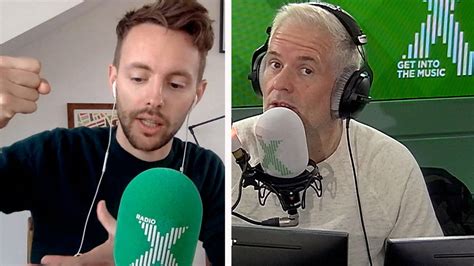 James explains growlers on The Chris Moyles Show - Radio X