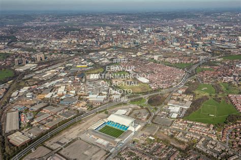 ELLAND ROAD AERIAL PHOTO LEEDS UNITED UTD CHOOSE PRINT SIZE STADIUM 2 CITY | Leeds United ...