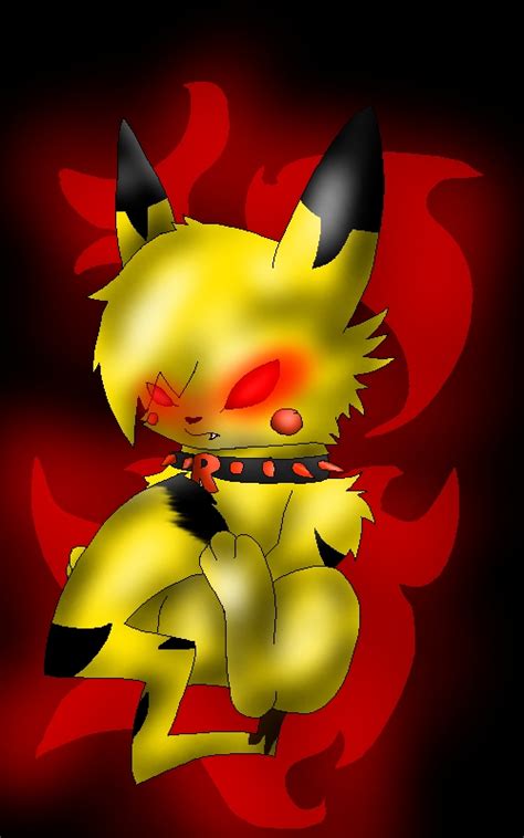 Evil Pikachu by XxShadowTheDragoness on DeviantArt