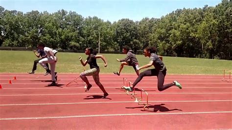 Hurdle Training - Short Approach (2 Step Into) rhythm work w ...