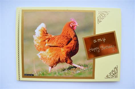 Chicken Birthday Card | Helen Capstick | Flickr