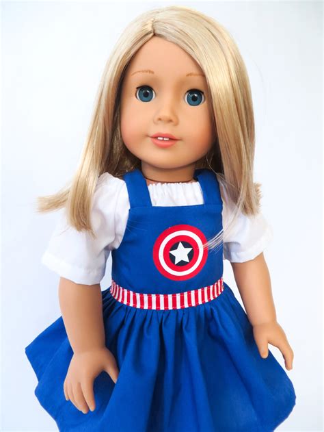 Sew a Captain America themed Dress with the Backyard Bibs Sewing ...