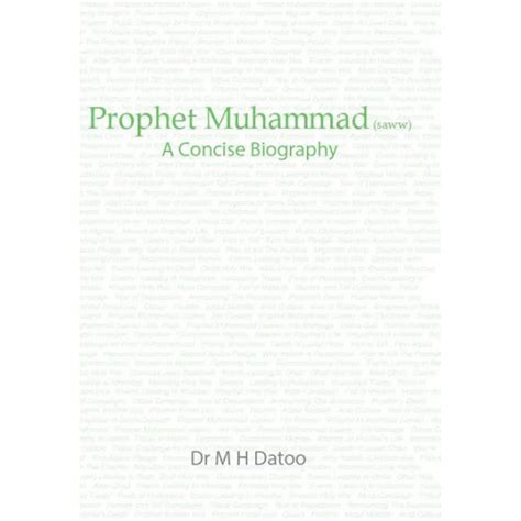 Prophet Muhammad (saww) - A Concise Biography - New Edition