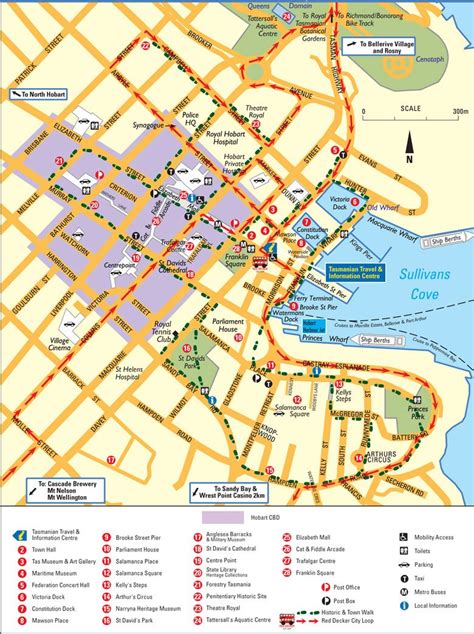 Large Hobart Maps for Free Download and Print | High-Resolution and Detailed Maps