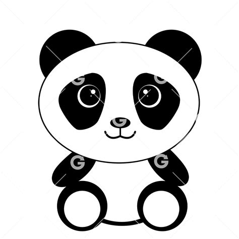 Anime Panda Bear